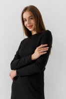 Сукня однотонна жіноча 851 44 Чорний (2000990748423D)  Фото №0