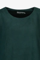Платье однотонное женское On me 2329 3XL Зеленый  Фото №1