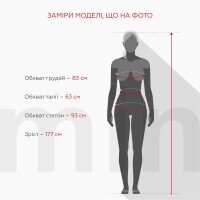 Платье однотонное женское W23-44 M Черный (2000989940845W)  Фото №6