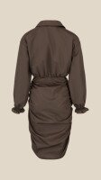 Купить Платье однотонное женское LAWA WBC02475 XS Шоколадный Артикул: 2888000019875 Миниатюра фотографии № 10