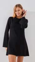 Купить Платье однотонное женское LAWA WTC02417 XS Черный Артикул: 2888000019097 Миниатюра фотографии № 2