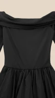 Купити Сукня однотонна жіноча LAWA WTC02475 XL Чорний Артикул: 2000999524349 Фото мініатюра № 8