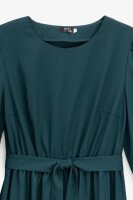 Платье однотонное женское On me 2513-1 3XL Зеленый  Фото №0