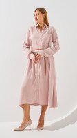 Купити Сукня однотонна жіноча On me 70 S Бежевий Артикул: 2000999211461 Фото мініатюра № 1