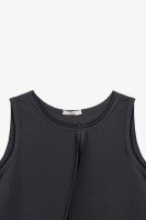 Сукня однотонна жіноча Poncik 25099 One Size Графітовий  Фото №0