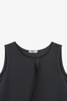 Платье однотонное женское Poncik 25099 One Size Графитовый  Фото №0