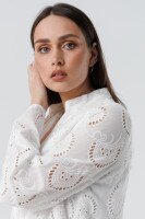 Платье однотонное женское W23-36 L Белый  Фото №2