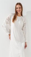 Сукня вишиванка жіноча On me D2830-1 L Білий  Фото №0