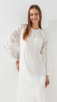 Сукня вишиванка жіноча On me D2830-1 2XL Білий  Фото №0