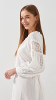 Сукня вишиванка жіноча On me D2830-1 2XL Білий  Фото №3