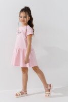 Платье с принтом для девочки Baby Show 16519 116 см Розовый  Фото №0