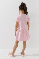 Платье с принтом для девочки Baby Show 16521 116 см Розовый  Фото №3