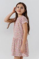 Платье с принтом для девочки Baby Show 16578 116 см Розовый  Фото №1