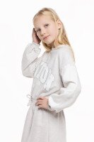 Платье с принтом для девочки Pop Fashion 6925 134 см Бежевый (2000990158291D)  Фото №0