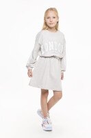 Платье с принтом для девочки Pop Fashion 6925 134 см Бежевый (2000990158291D)  Фото №3