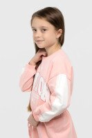 Сукня з принтом для дівчинки Pop Fashion 6925 152 см Персиковий (2000990158260D)  Фото №1