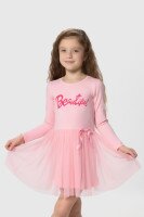 Платье с принтом для девочки Pop Fashion 7344 92 см Розовый (2000990158161D)  Фото №0