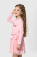 Платье с принтом для девочки Pop Fashion 7344 92 см Розовый (2000990158161D)  Фото №2