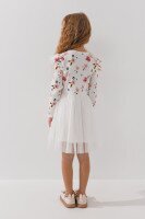 Платье с узором для девочки Pop Fashion 7578 98 см Молочный  Фото №3