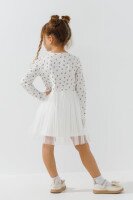 Сукня з візерунком для дівчинки Pop Fashion 7582 116 см Молочний  Фото №2