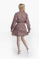 Платье с узором для девочки Tais №9 158 см Кофейный (2000989586234D)  Фото №7