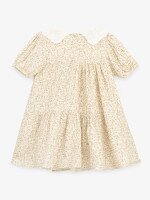 Купить Платье с узором для девочки Aura Style 5011 92 см Бежевый Артикул: 2000999566639 Миниатюра фотографии № 7