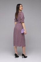 Платье с узором женское Crep 90638 S Синий (200098949808018S)  Фото №6