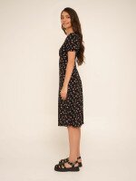 Платье с узором женское LAWA WTC02319 XS Черный  Фото №2