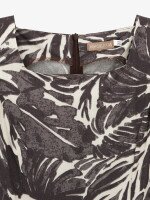 Купить Платье с узором женское GENUA G01125-0003 S Коричневый Артикул: 2000999484513 Миниатюра фотографии № 2