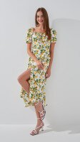 Платье с узором женское LAWA WTC02384 XS Белый  Фото №2