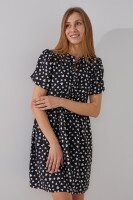 Платье с узором женское WOW 822 S Черный  Фото №0
