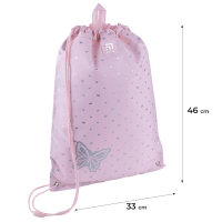 Сумка для форми та взуття для дівчинки Kite K24-600M-21 Рожевий (4063276106896A)(SC)  Фото №0