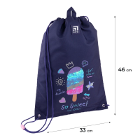 Сумка для форми та взуття для дівчинки Kite K24-600M-7 Фіолетовий (4063276106780A)(SC)  Фото №0