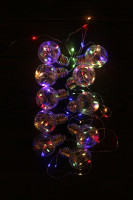 Светодиодная гирлянда 10LED разноцветная Лампочки WWI030955 (NY)
