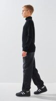 Купить Свитер однотонный для мальчика Dinomin L3325 140 см Черный Артикул: 2000991047204 Миниатюра фотографии № 4