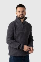 Свитер однотонный мужской LAGOS 2892 XL Темно-серый (2000990195326W)  Фото №0