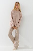 Свитер однотонный для девочки Lizi 3450 158 см Бежевый  Фото №0