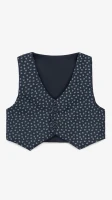 Купити Святковий костюм для хлопчика Mini Papi 228 50-68 см Синій Артикул: 2000904616893 Фото мініатюра № 6