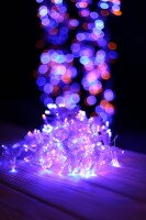 Светодиодная патриотическая гирлянда &quot;Знамя Украины&quot;, 420 Led, 2.4 х 1.2 м (NY)  Фото №0