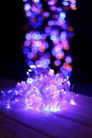 Світлодіодна патріотична гірлянда &quot;Прапор України&quot;, 420 Led, 2.4 х 1.2 м (NY)  Фото №0