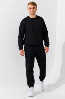 Свитшот однотонный мужской Demos 221 baza 2XL Черный  Фото №0