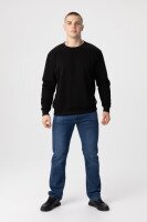 Свитшот однотонный мужской Stendo 231538 3XL Черный (2000989986621D)  Фото №2