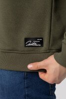 Свитшот однотонный мужской Stendo 231538 3XL Хаки (2000989986461D)  Фото №2