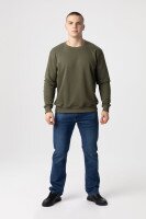 Свитшот однотонный мужской Stendo 231538 3XL Хаки (2000989986461D)  Фото №3