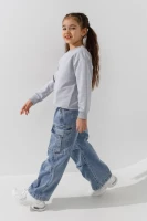Світшот однотонний унісекс First Kids 0069 140 см Світло-сірий  Фото №0