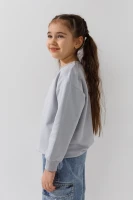 Світшот однотонний унісекс First Kids 0069 140 см Світло-сірий  Фото №1