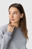 Свитшот однотонный женский LAWA CTM WBC02318 XS Серый  Фото №1