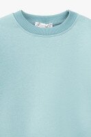 Свитшот однотонный детский First Kids 3565 128 см Петроль  Фото №0