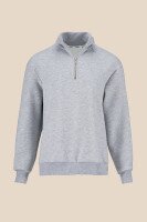 Свитшот однотонный женский LAWA WBC02319 XS Серый  Фото №9