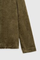 Свитшот однотонный женский Nicoletta 87126-K S Хаки (2000990026637D)  Фото №9